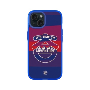 iPhone 15 Clear 激光藍 - KID - 山頂經典