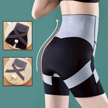 卡卡3.0交叉收復提臀褲【A30 】33女裝批發 春夏新款防走光修身顯瘦收腰塑身束腰無痕收腹褲 高腰瑜珈褲 束腹帶