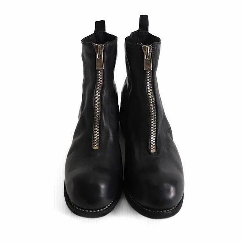 GUIDI グイディ フロントジップ ブーツ PL1 HORSE FULL GRAIN レザー