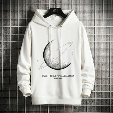 潮牌套頭衛衣男連帽春季新款帽衫上衣加肥加大碼寬松休閑外套