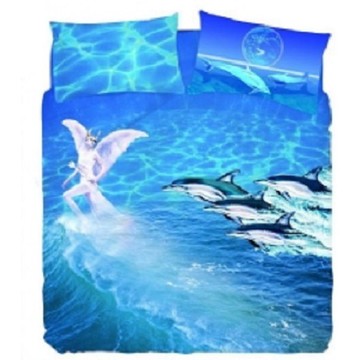 台灣製造限量典藏版水精靈標準雙人床包3件套