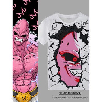 魔人布歐T恤短袖男士速干冰絲衣服青少年半截袖休閑打底衫夏季裝