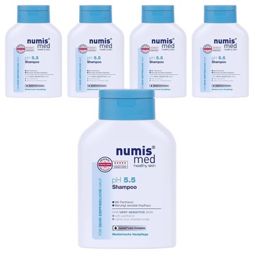 numis med 樂美思 pH5.5 超溫和洗髮乳  200ml  5瓶