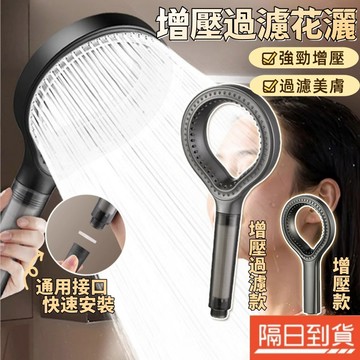 環形增壓花灑 加壓過濾花灑 環型蓮蓬頭 增壓蓮蓬頭 淋浴增壓花灑 環形淋浴花灑 加壓蓮蓬頭 浴室花灑 內置濾芯 過濾除氯