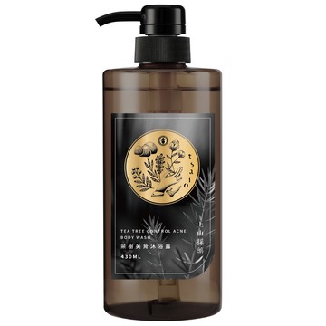 上山採藥茶樹美背沐浴露430ml