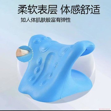 桃園出貨🍂新品重力C型頸椎按摩枕緩頸部不適快速糾正富貴包告別前傾糾正