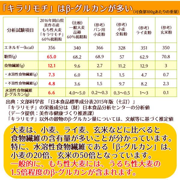 キラリモチ 岡山県産 950g もち麦 国産 メール便 送料無料