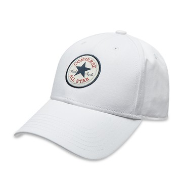CONVERSE TIPOFF BASEBALL CAP WHITE 男女 棒球帽 白