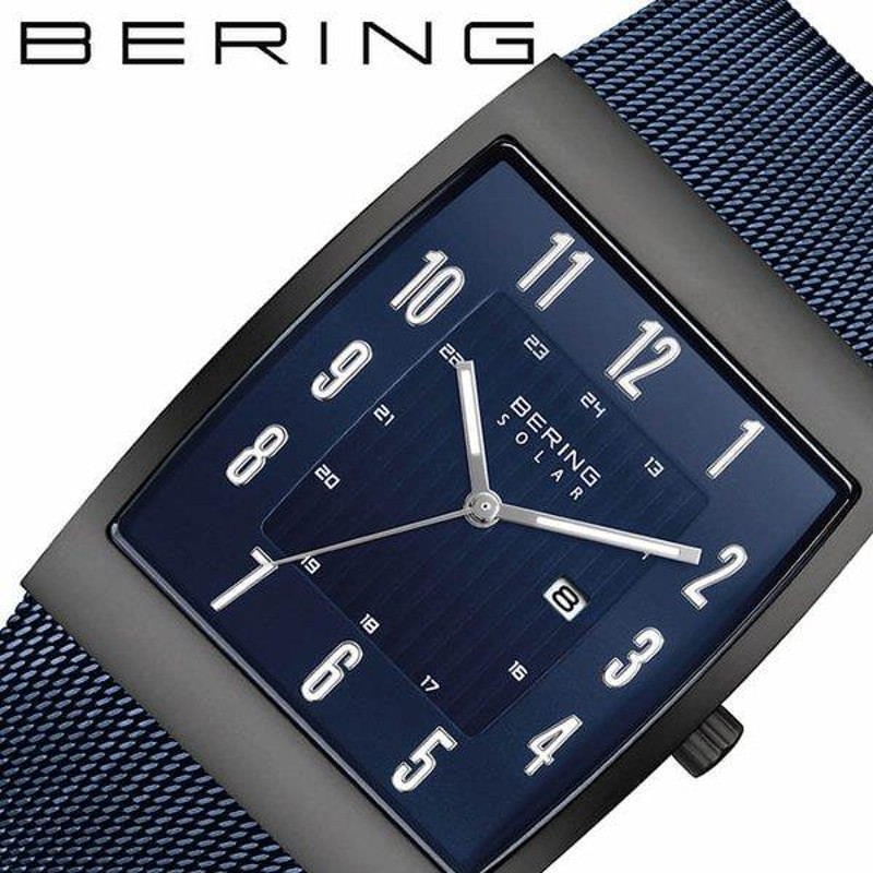 ベーリング 腕時計 スカンジナヴィアンソーラー BERING Scandinavian Solar レディース ネイビー 時計 16433-327  人気 北欧 シンプル 話題 おしゃれ | LINEブランドカタログ