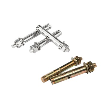 【台灣出貨】鍍鋅防鏽碳鋼膨脹螺絲 304 不鏽鋼膨脹螺絲 螺絲螺母不帶磁性 正304不銹鋼 M8 70mm 金屬 壁虎