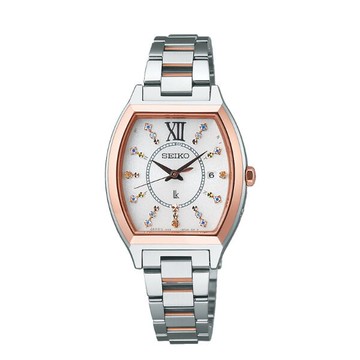 seiko SK037 精工錶 Lukia系列 1B22-0BB0G(SSVW112J)繽紛限量太陽能電波腕錶 28mm｜樂天全館特惠中★指定刷卡回饋10%