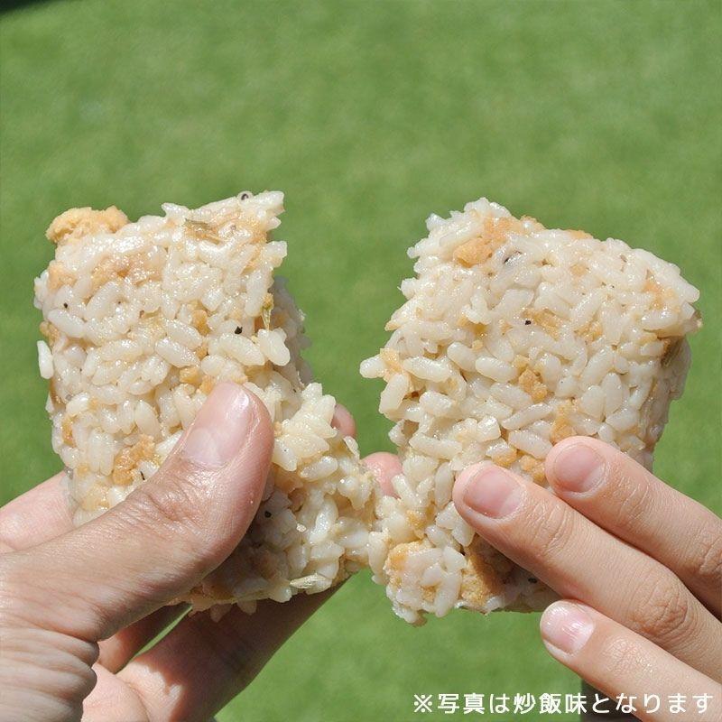 イシイの佰にぎり 炒飯味 5袋（常温品）｜ 佰食屋 共同開発 おにぎり 非常食 災害食 防災食 備蓄 長期保存 無添加調理 石井食品