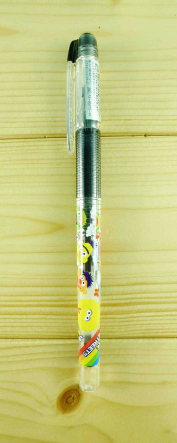 【震撼精品百貨】Sesame Street 芝麻街 擦擦原子筆-黑 震撼日式精品百貨