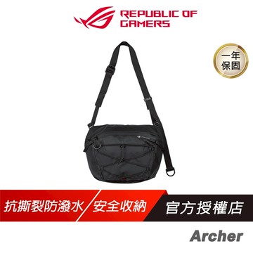 ROG Archer BC1004 側背小包 方便攜帶 抗撕裂 防潑水 200D尼龍結構 側背包 背包 斜背包 肩背包