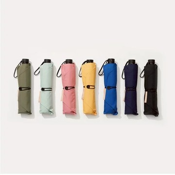 MECOVER 超大傘面手動傘(鍛造中棒，堅固耐用) - 經典藍