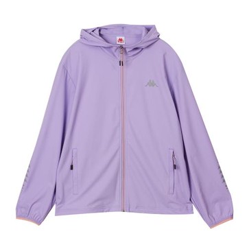 KAPPA 義大利 時尚 防風吸濕排汗 女生 單層風衣 淺紫 351V8QWXDC
