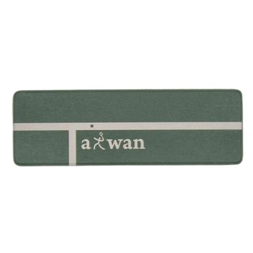 收納王妃 羽球決勝點 殺球系列 珪藻土洗漱墊 24 x 8 x 0.9cm  決勝線 綠色  3個