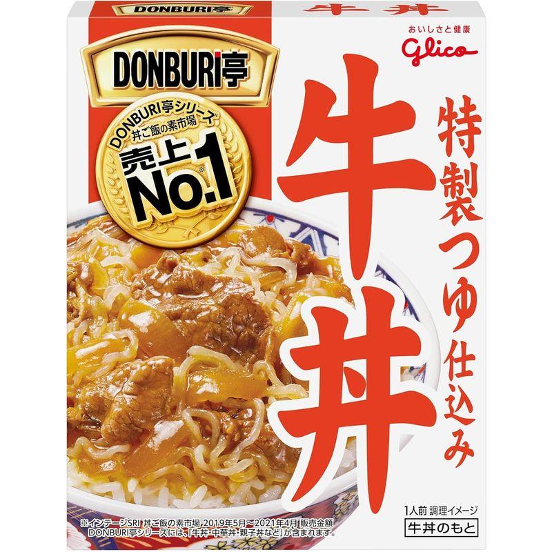 グリコ DONBURI亭 牛丼 160g×10個