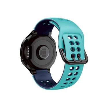【ibits】HJT Garmin Forerunner620 雙排洞雙色矽膠錶帶 735XT 15mm