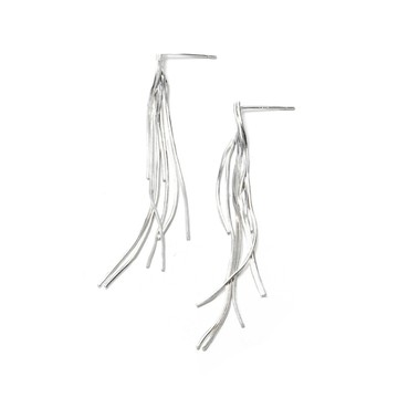 [銀針] 曼哈頓之夜耳環 / Manhattan Night Earring