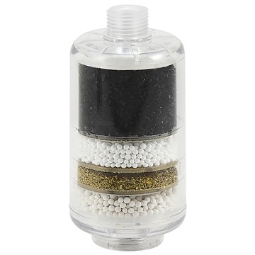 SHCJ 生活采家 交叉導水家庭型淋浴用除氯過濾器  無味  1個