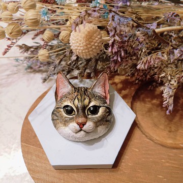 大耳貓擴香擺飾•寵物紀念•付香氛精油