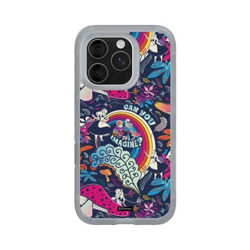 iPhone 16 Pro AirX 流變灰 - 迪士尼-經典系列 Disney Classics - 愛麗絲夢遊仙境 Alice au pays des merveilles - Motif rétro