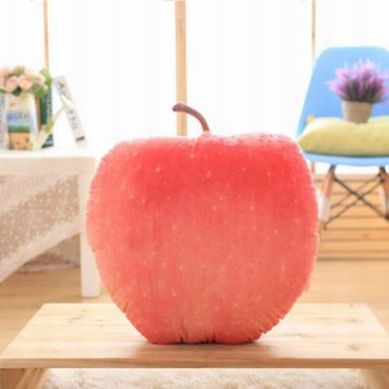 クッション リアル 食品 果物 フルーツ 赤いリンゴ 通販 Lineポイント最大1 0 Get Lineショッピング
