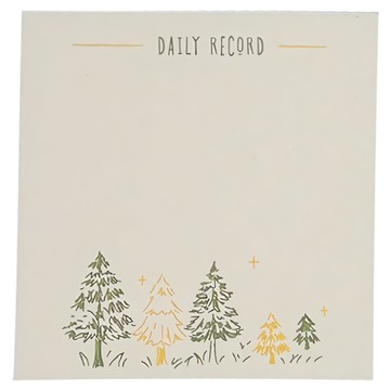 CARD LOVER 信的戀人 如花束般便籤紙 86692 80 x 80mm 55g  日常旅記  100張  2本