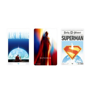 一卡通PLUS - SUPERMAN 超人電影系列 海報款 / 報紙款 / 超人與狗