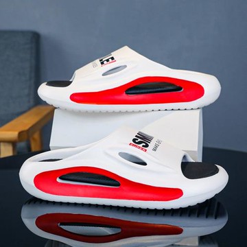 踩屎感拖鞋男秋季外穿防滑一字拖網紅超火青少年籃球運動潮牌涼拖