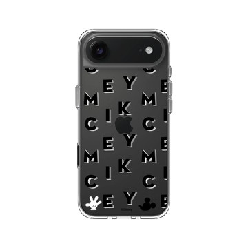 iPhone Air Clear Case（相機按鈕） 透明 - 迪士尼-米奇 Mickey - 黑標款-MICKEY