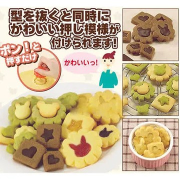 【PS Mall】 餅乾模具烘焙工具套裝 巧克力DIY蛋糕西點  2入 (J2278)