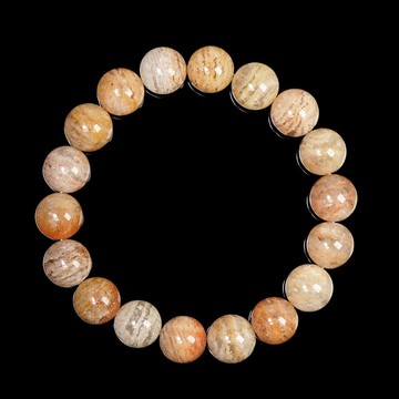 【正佳珠寶】彩幽靈 高品透體千層幽靈 10.8-11.3mm 彩幽靈手珠