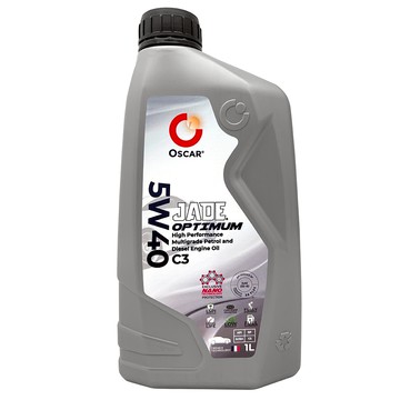 【車百購】 奧斯卡 Oscar Jade Optimum 5W40 ACEA C3, API SP 全合成機油