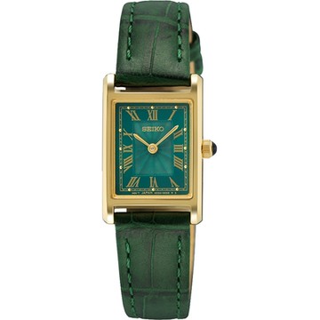 SEIKO 精工 CS系列 台灣限量 優雅簡約羅馬方形錶-女錶(SWR098P1)22mm-SK008