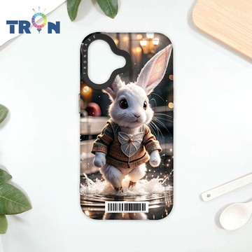 TRON IPhone 16 湖面上的動物們 防摔太空載具殼 透黑 軟硬 手機殼