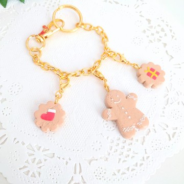 薑餅人包包吊飾