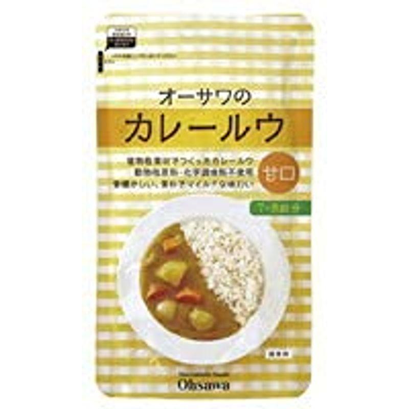 オーサワ カレールウ (甘口) 160g x8個セット