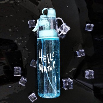 運動噴霧水杯噴水水壺創意杯子