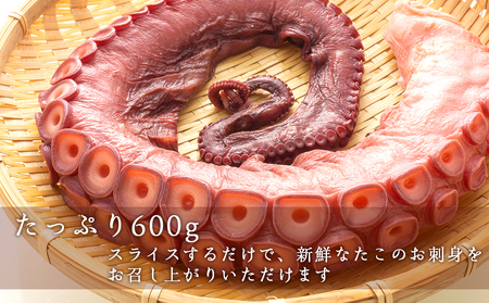 北海道産 やわらか煮 たこ足（約600g）＜菊地水産＞_Y020-0428