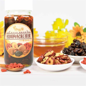 【趣採蜜】暖心桂圓紅棗蜜果料組