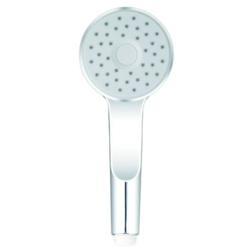 Dr.AV 聖岡科技 小鋼炮超強勁增壓電鍍蓮蓬頭 TS-7 大樓/公寓低水壓專用 300%增壓 50%省水  銀色  1個