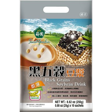 薌園 黑五穀豆漿(25gx10包/袋) [大買家]