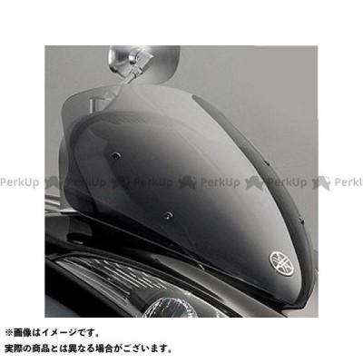 マジェスティ125 スクリーン 社外  バイク 部品 5CA ショート ウインドシールド マジョーラカラー 割れ欠け無し 品薄:22315732