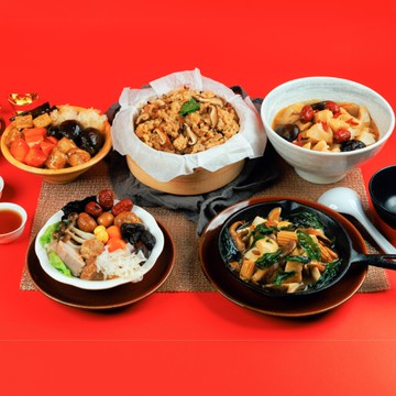 【喜憨兒 免運年菜組】福馬迎春蔬食組｜3菜2湯｜公益年菜