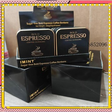 🔥台灣出貨 免運 IMINT咖啡 木糖醇 薄荷糖Espresso Xylitol Coffee Candy 咖啡糖美式