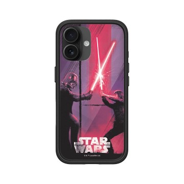 iPhone 16 Mod NX 黑 - 迪士尼-星際大戰 Star Wars - 路克 vs 黑武士