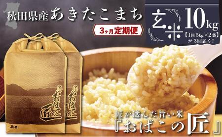 秋田県産おばこの匠あきたこまち　10kg （5kg×2袋）玄米