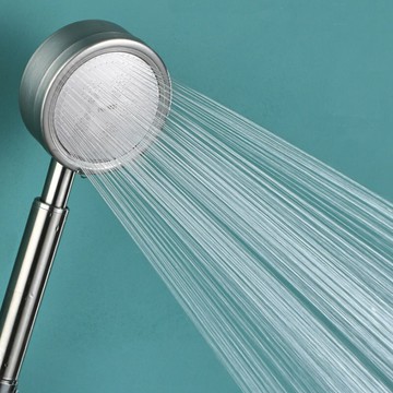 304不銹鋼 增壓 蓮蓬頭 可拆洗蓮蓬頭 加壓蓮蓬頭 省水花灑 淋浴【AJ285 DT104】123便利屋